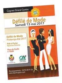 My Dressing vous invite :Defile De Mode Samedi 13 De 15h00 A 16h00. Le samedi 13 mai 2017 à CAGNES SUR MER. Alpes-Maritimes.  15H00